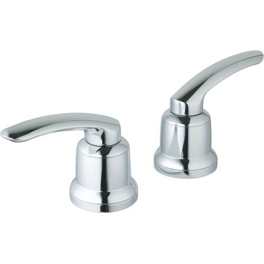 Click here to see Grohe 18085000 Grohe 18085000 Talia Lever Handles, Starlight Chrome