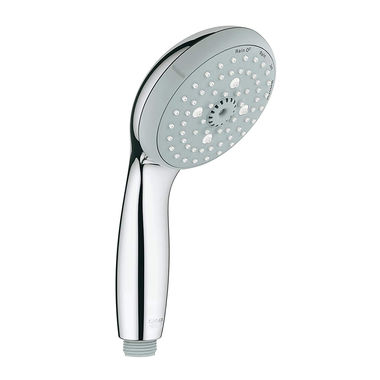 Click here to see Grohe 28421001 Grohe 28421001 Chrome New Tempesta 100 4-Spray Shower Head - Accessory