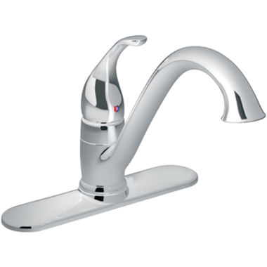 Click here to see Moen 7825 Moen Camerist Single Handle Low Arc Kitchen Faucet, Chrome - 7825