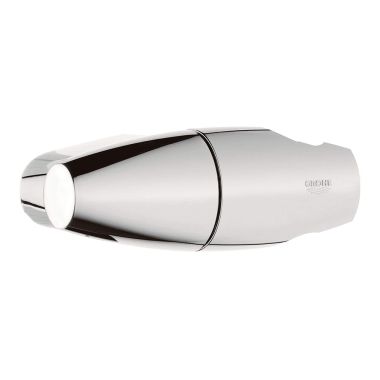 Click here to see Grohe 28401BE0 Grohe 28401BE0 Movario Wall Hand Shower Holder, Polished Nickel