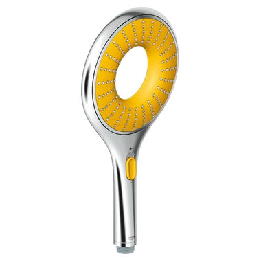 Click here to see Grohe 27446001 Grohe 27446001 Yellow Rainshower 2-Spray Hand Shower - Accessory