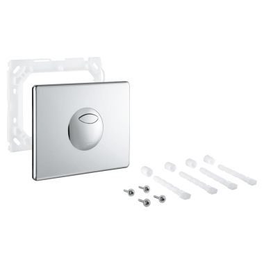 Click here to see Grohe 42303000 Grohe 42303000 Skate Top Plate W/ Push Button, Starlight Chrome