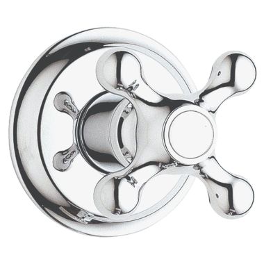 Click here to see Grohe 45764000 Grohe 45764000 Seabury Cross Handle, StarLight Chrome