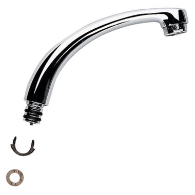 Click here to see Grohe 13408000 Grohe 13408000 Cast Swivel Spout, Starlight Chrome
