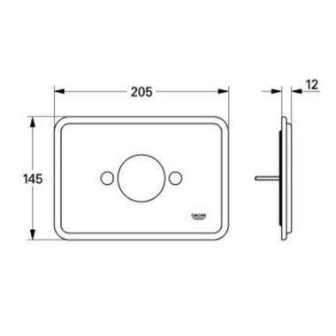 Click here to see Grohe 47339000 Grohe 47339000 Escutcheon, Chrome 