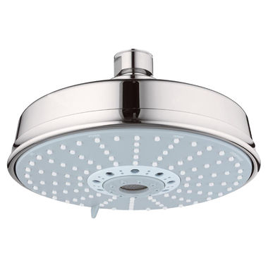 Click here to see Grohe 27130BE0 Grohe 27130BE0 Sterling Silver Shower Head