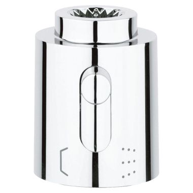 Click here to see Grohe 6654000 Grohe 06654000 Handle for Shut-Off Valve, Starlight Chrome