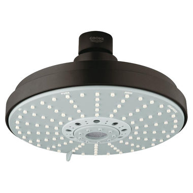 Click here to see Grohe 27135ZB0 Grohe 27135ZB0 Rainshower Series 4 Spray Shower Head In Oil Rubbed Bronze