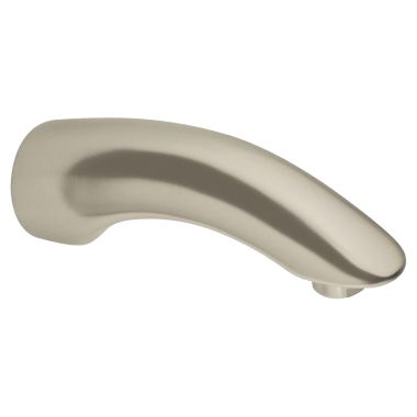 Click here to see Grohe 13619EN0 Grohe 13619EN0 Talia Wall-Mount Non-Diverter Tub Spout, Brushed NIckel