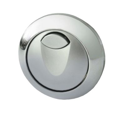 Click here to see Grohe 38771000 Grohe 38771000 Chrome Pneumatic Push Button for Dual-Flush Actuation