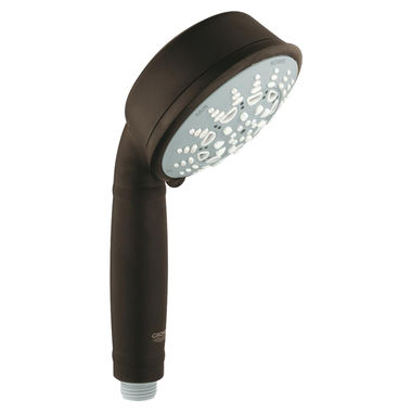 Click here to see Grohe 27125ZB0 Grohe 27125ZB0 Relexa 5 Spray Hand Shower In Oil Rubbed Bronze