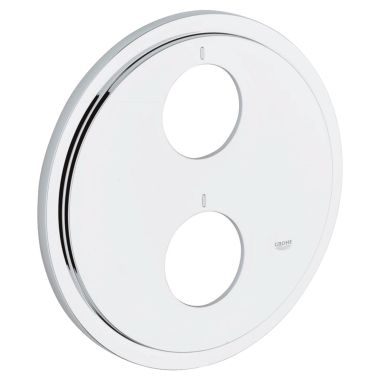 Click here to see Grohe 47326000 Grohe 47326000 Atrio Thermostatic Escutcheon, StarLight Chrome 