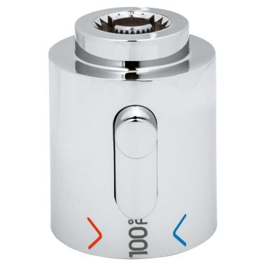 Click here to see Grohe 7627000 Grohe 07627000 Atrio Temperature Scale Handle, StarLight Chrome 