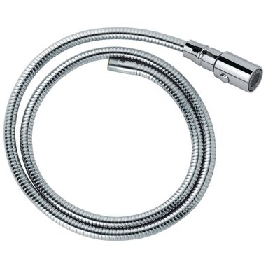 Click here to see Grohe 46592000 Grohe 46592000 Universal Pull-Out Spray w/ Hose, StarLight Chrome 