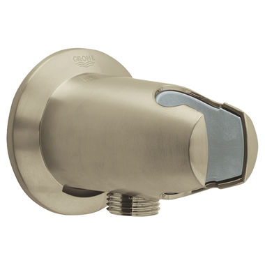 Click here to see Grohe 28484EN0 GROHE 28484EN0 Movario Wall Union With Hand Shower Holder - Brushed Nickel Infinity Finish