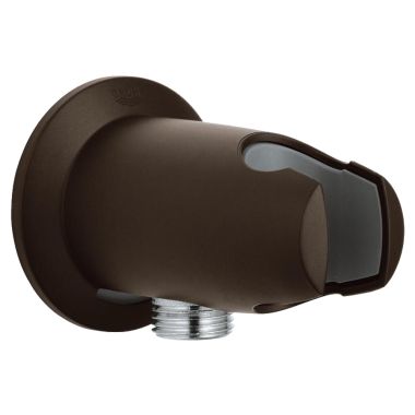 Click here to see Grohe 28484ZB0 GROHE 28484ZB0 Movario Wall Union with Hand Shower Holder - Oil Rubbed Bronze