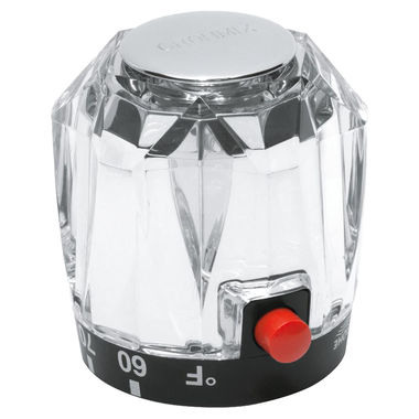 Click here to see Grohe 8350000 GROHE 08350000 Universal Temperature Handle - StarLight Chrome