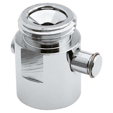 Click here to see Grohe 95866000 GROHE 95866000 Universal Volume Control for Showerheads and Hand Showers, StarLight Chrome 