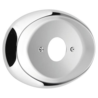 Click here to see Grohe 8365000 Grohe 08365000 Oval Escutcheon in StarLight Chrome