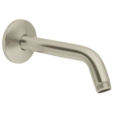 Click here to see Grohe 27412EN0 GROHE 27412EN0  Relexa Tubular Shower Arm, Brushed Nickel 