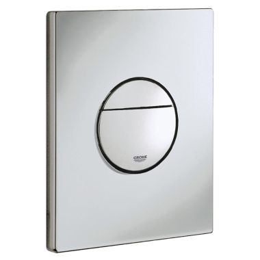 Click here to see Grohe 38765P00 GROHE 38765P00 Matte Chrome Nova Wall Actuator Plate - Accessory