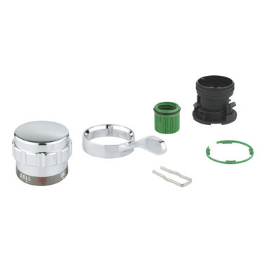 Click here to see Grohe 47427000 GROHE Universal Temperature Scale Control Handle, StarLight Chrome - 47427000