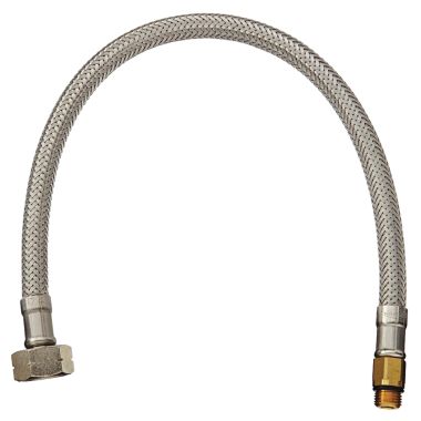 Click here to see Grohe 46254000 Grohe 46254000 Flexible Connector (3/8″ x 5/8″ x 13 3/4″) in StarLight Chrome