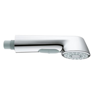 Click here to see Grohe 46710000 Grohe Universal Pull-Out Spray for 33933002 Pull-Out Kitchen Faucet, Grohe Long-Life Finish, Threaded Connection, StarLight Chrome - 46710000