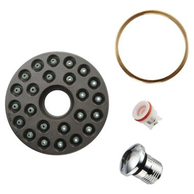 Click here to see Grohe 45661XX0 Grohe 45661XX0 Spray Faceplate, Dark Grey 