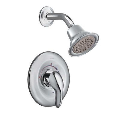 Click here to see Moen TL2302 Moen Villeta Posi-Temp Single-Handle Shower Faucet, One-Function, 2.5 GPM, Lever Handle, Chrome - TL2302 