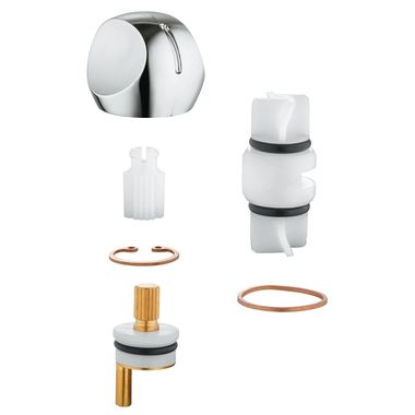 Click here to see Grohe 45128000 Grohe 45128000 3-Way Diverter Valve & Trim in StarLight Chrome 