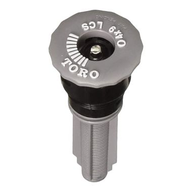 Click here to see Toro O-T-4X9-LCS Toro Precision Spray Left Corner Strip 4' X 9' Nozzle with Screen, Male Thread - O-T-4X9-LCS