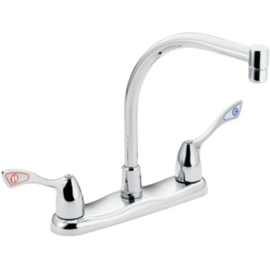 Click here to see Moen 8799 Moen 8799 Commercial Two Handle Kitchen Faucet, Chrome