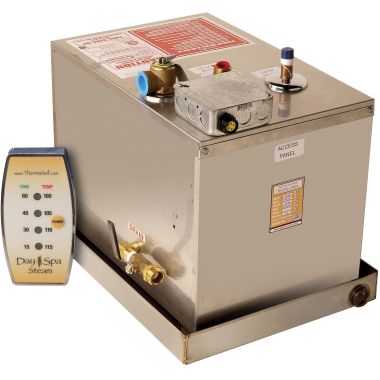 Click here to see Thermasol DS-2-150 Thermasol DS-2-150 Day Spa 2-Room Steam Generator, 150 - 240VAC