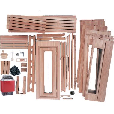 Click here to see Thermasol TCCS57BIC ThermaSol TCCS57BIC 5X7 Custom Cut Sauna Room, 6.0kW