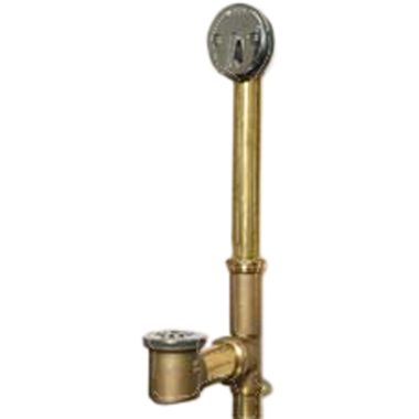 Click here to see Watco 502-PP-BRS-PB-EX2 Watco 502-PP-BRS-PB-EX2 Push Pull Bath Waste - Polished Brass