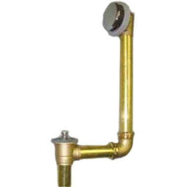 Click here to see Watco 593-PP-BRS-WH Watco 593-PP-BRS-WH Tubular Brass Innovator Push Pull White Direct Drain