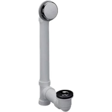 Click here to see Watco 941-FA-PVC-BN Watco 941-FA-PVC-BN Innovator Plus Perfect Fit Foot Actuated Bath Waste - Brushed Nickel