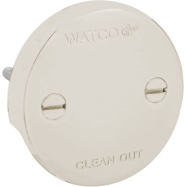 Click here to see Watco 18002-BS Watco 18002-BS Oil-Rubbed Bronze Two-Hole Overflow Plate Kit