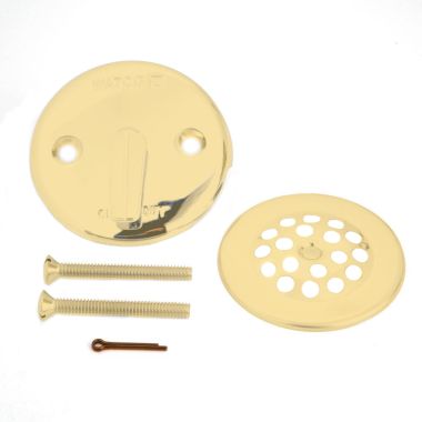 Click here to see Watco 38702-PB Watco SLIP LOCK Polished Brass Trip Lever Trim Kit - 38702-PB