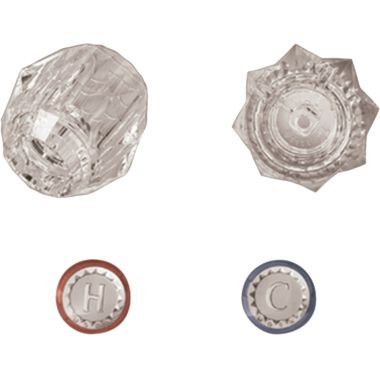 Click here to see Moen 98026 Moen 98026 Chateau Knob Handle Kit, Clear (2 Pack)