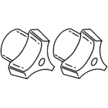 Click here to see Moen 92191 Moen 92191 Commercial Tri Blade Replacement Handles Chrome