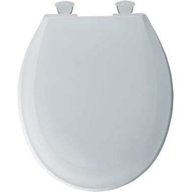 Click here to see Bemis 100EC-000 Bemis 100EC-000 White Closed Front Round Plastic Toilet Seat with Cover