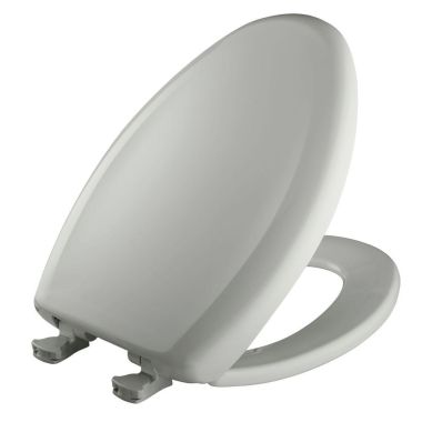 Click here to see Bemis 1200SLOWT-062 Bemis Elongated Plastic Toilet Seat, Slow-Close - Ice Gray (1200SLOWT-062)