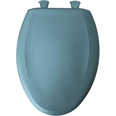 Click here to see Bemis 1200SLOWT-064 Bemis Elongated Plastic Toilet Seat, Slow-Close - Regency Blue (1200SLOWT-064)