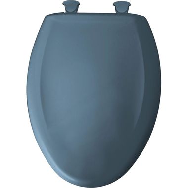 Click here to see Bemis 1200SLOWT-114 Bemis 1200SLOWT-114 Easy Close Elongated Plastic Toilet Seat - Denim Blue 