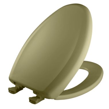 Click here to see Bemis 1200SLOWT-115 Bemis Residential Toilet Seat, Whisper Close, Plastic - Avocado (1200SLOWT-115)