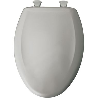 Click here to see Bemis 1200SLOWT-162 Bemis Residential Toilet Seat, Whisper Close, Plastic - Silver (1200SLOWT-162)