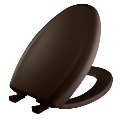 Click here to see Bemis 1200SLOWT-248 Bemis Residential Toilet Seat, Whisper Close, Plastic - Espresso Brown (1200SLOWT-248)