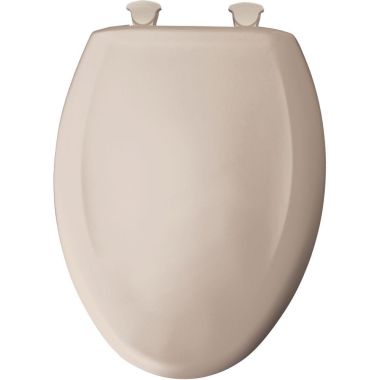 Click here to see Bemis 1200SLOWT-443 Bemis Residential Toilet Seat, Whisper Close, Plastic - Blush (1200SLOWT-443)